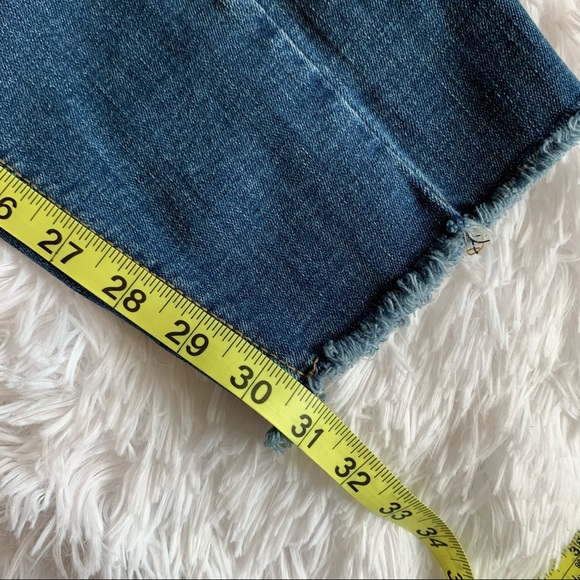 Old Navy Rockstar Mid-Rise Raw Hem Jeans 26 Long - Picture 9 of 11